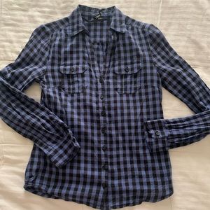 H&M Divided Button Down Long Sleeve Shirt